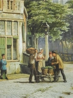 Картина серии "Голландия" настенная для интерьера 46*46 см