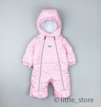 Комбинезон демисезонный "Леон" розовый
