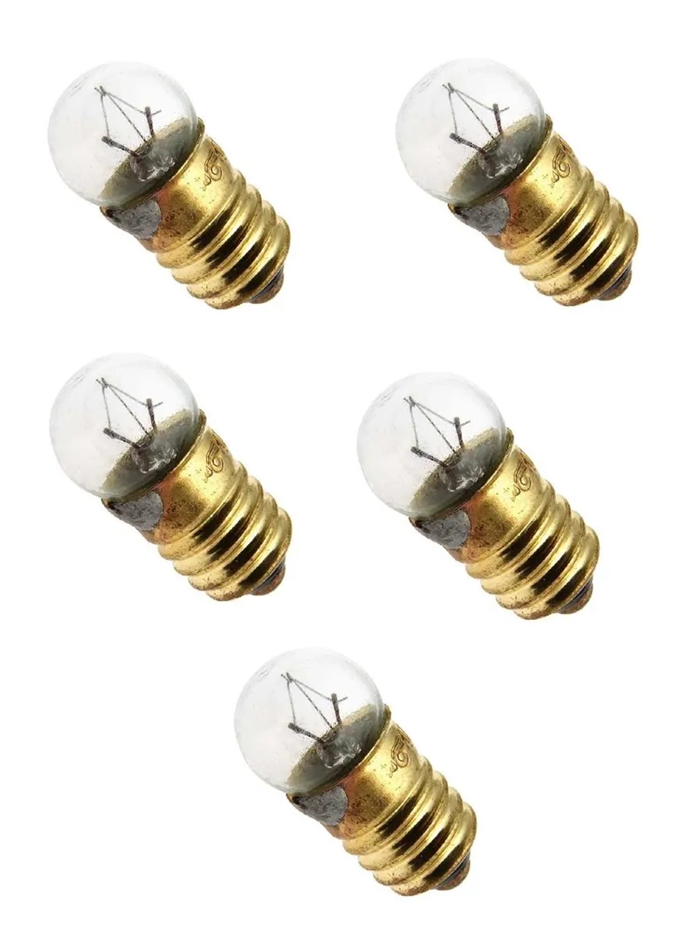 Лампа 26V/0.12A E10/13 резьба, Россия 5шт