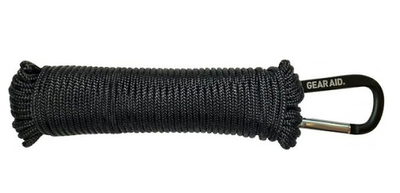 Паракорд из нейлона 15м чёрный