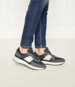 Кожаные кроссовки jace_runn BOSS BLACK - серый(50522863)