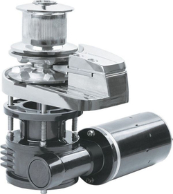 Лебедка якорная серии-C Heavy Duty Style (c барабаном) 900Вт, 12В, цепь 6 мм/веревка 12 мм