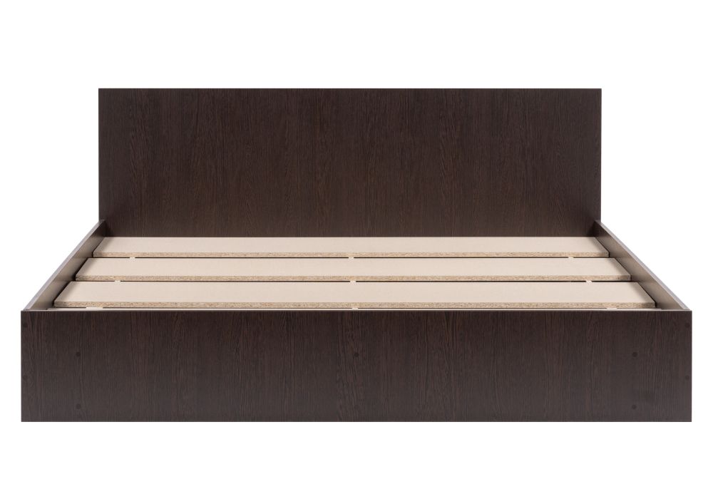 Двуспальная кровать Адайн 160х200 венге / венге