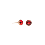 Серьги-пусеты Fiore Luna Indian Pink SWE298 IP RG