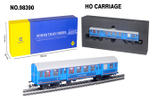 Модель Пассажирского Вагона метал Luxury Carriage для Железной дороги HanFly Metal Model Train, 1 состав - HF98390 , Возрастные ограничения от 14+