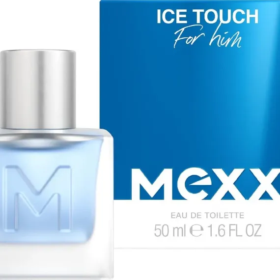Уникальный аромат для мужчин Mexx Ice Touch Man EDT Coty 50 мл туалетная вода с нотами зеленого яблока, танжерина и розового грейпфрута