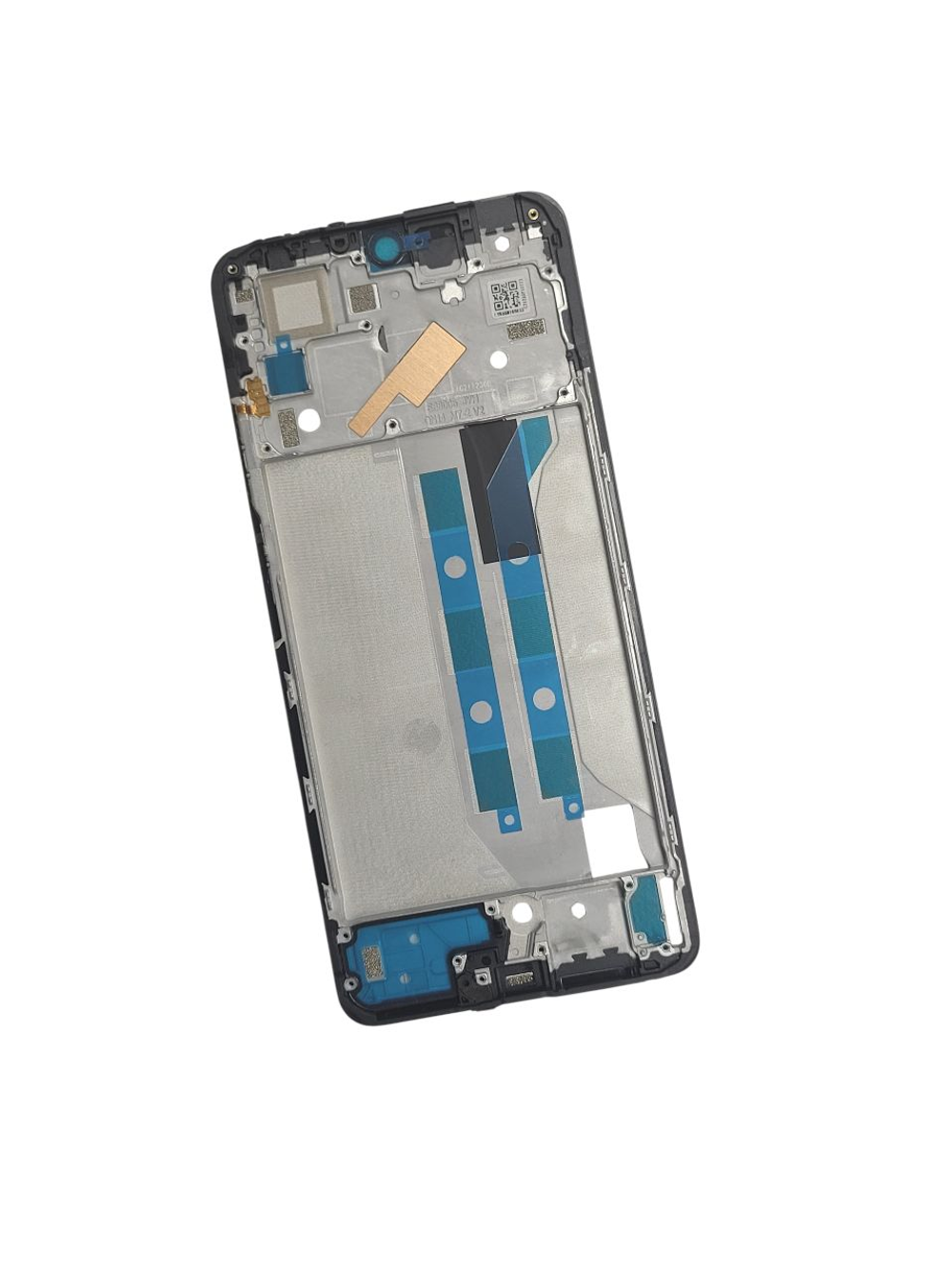 Poco X4 Pro 5G (2201116PG) - рамка дисплея (корпус) + шлейф кнопок + сетка динамика