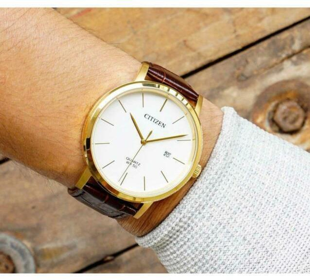 Мужские японские наручные часы Citizen BI5072-01A