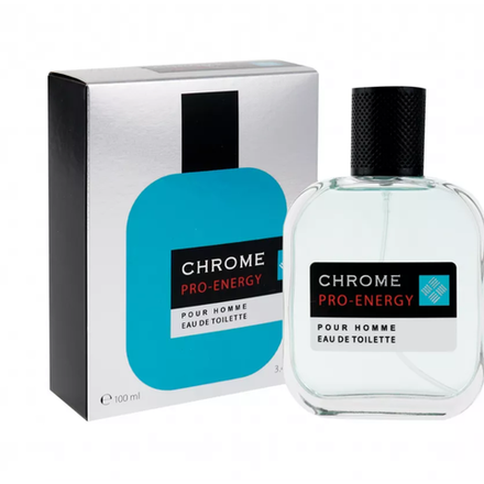 Туалетная вода для мужчин Chrome Pro-Energy Pour Homme Eau De Toilette 100 мл