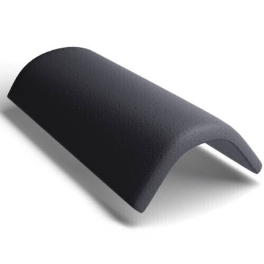 Черепица коньковая Kriastak Classic 010248 Графит 420х250 мм