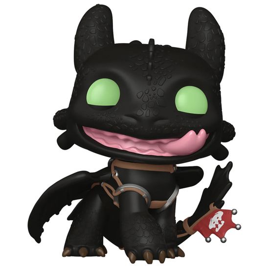 Фигурка Funko POP! Movies Dragons Toothless w/Tongue (Exc) (1785) 85248 / Фигурка Фанко ПОП! по мотивам мультфильма "Как приручить дракона", Беззубик