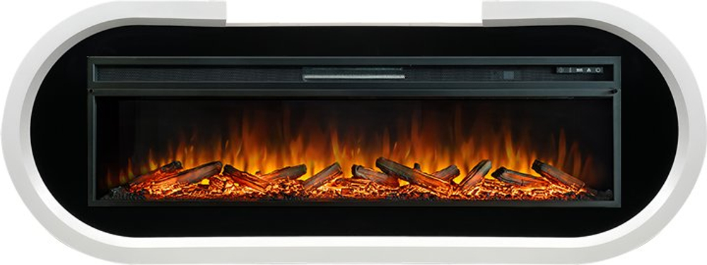 Каминокомплект Soho - Белый с черным с очагом Vision 60 LOG LED