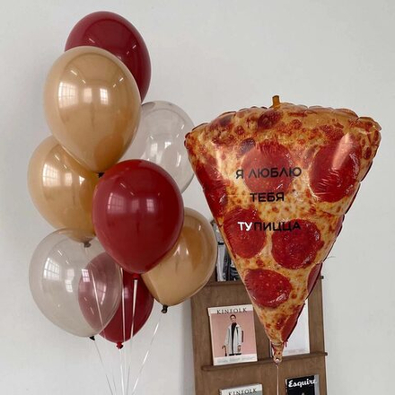 Композиция из шаров "Тупицца"