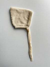 6197-41 Чепчик вязаный (льняной)