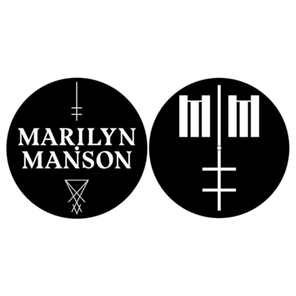Слипмат Для Проигрывателя Виниловых Пластинок (Marilyn Manson - Logo/Cross)