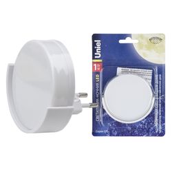 DTL-316 Круг-White-Sensor Светильник-ночник. С фотосенсором день-ночь. Белый. ТМ Uniel