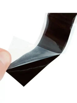 Силиконовая самослипающаяся лента САНТЕХНИК чёрная 25мм х 3м XGLASS