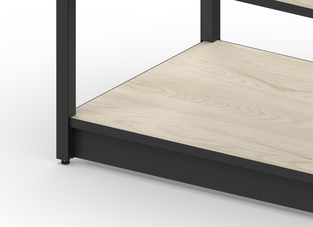 Барбекю гриль Lounge B-05B, 79 см, дуб сонома/черный мрамор