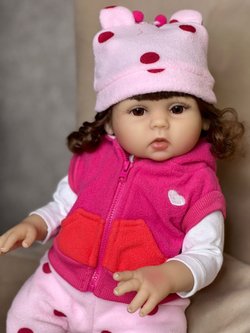 Кукла Реборн виниловая 48см в пакете (FA-021)