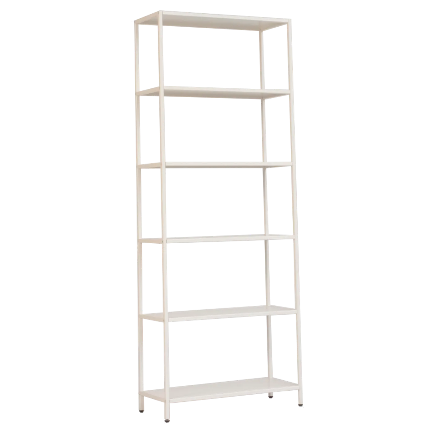 Стеллаж металлический 155х60х25, молочный