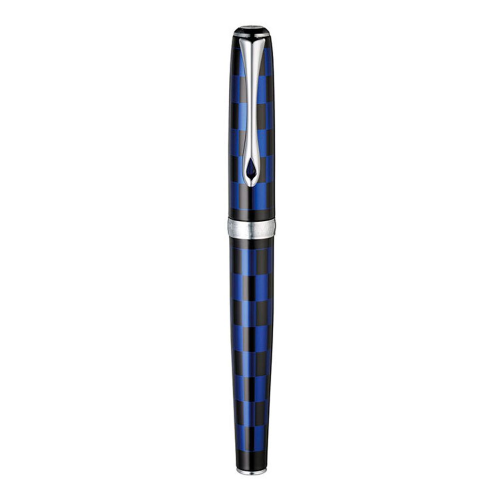 Перьевая ручка Diplomat Excellence A Plus Rome black blue M 14ct. (D40103015) 1