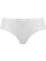 Гладкие трусики-слипы средней посадки (Размер: S) (Цвет: бежевый)