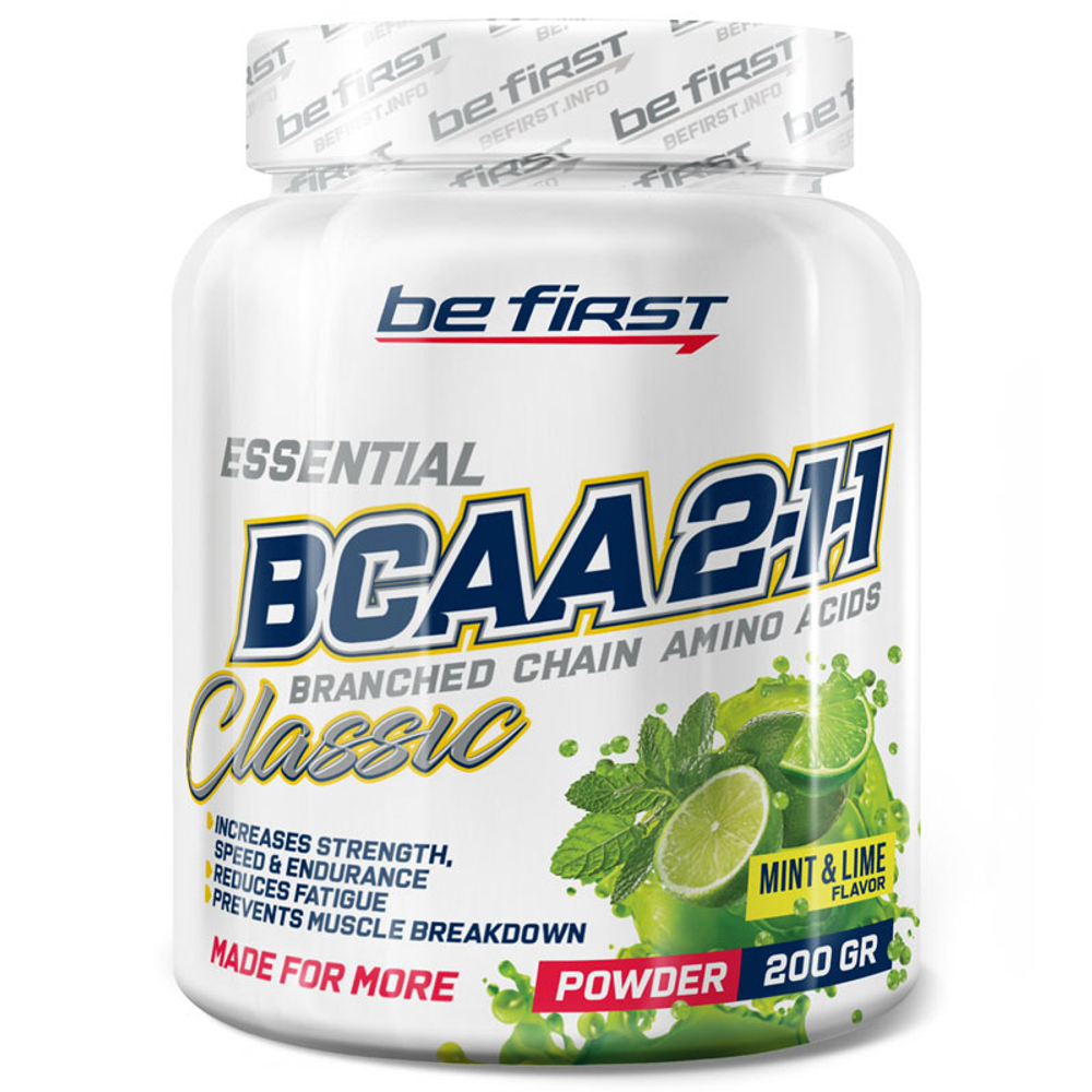 Be First BCAA 2:1:1 Classic Powder (200 гр.)