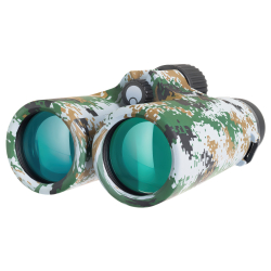 Бинокль Levenhuk Camo Dots 10x42 с сеткой - Полное многослойное просветление линз для яркого и контрастного изображения