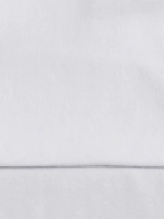 Белая футболка мужская повседневная однотонная хлопок