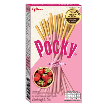 Палочки бисквитные Поки / Pocky Клубника 45гр,