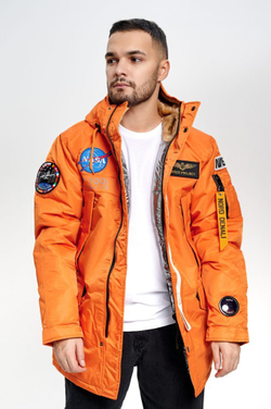 Куртка Аляска Nord Denali Space NASA (оранж - orange)