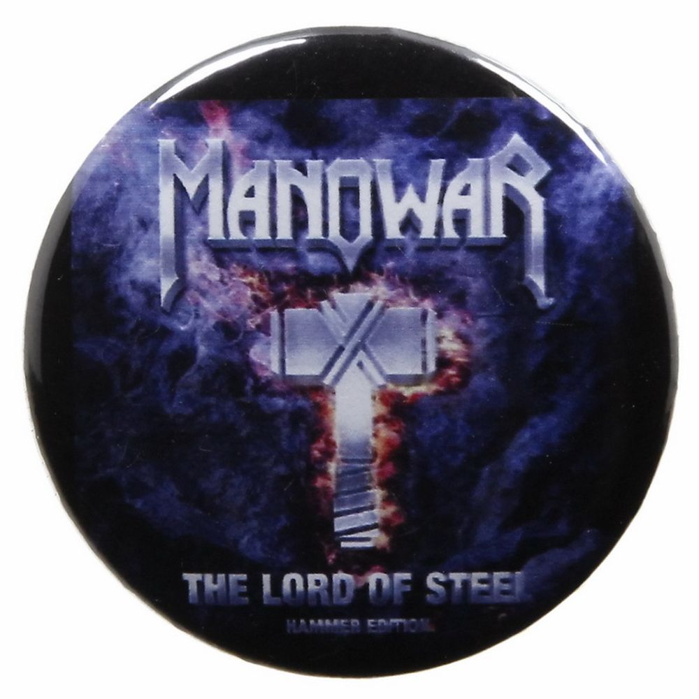 Значок Manowar The Lord of Steel Live (457)