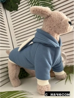 Толстовка для собак и кошек из футера