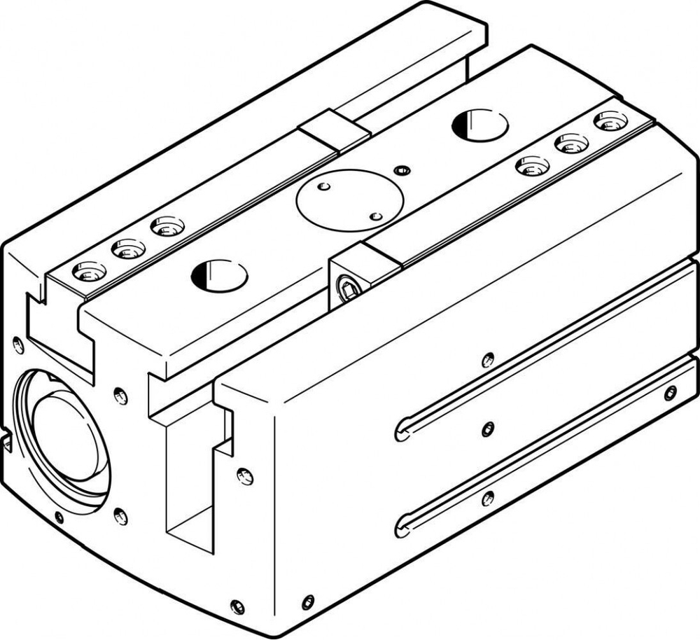 Захват параллельный с большим ходом Festo HGPL-40-60-A-B