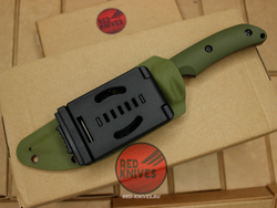 Нож Bastinelli PY - зеленая рукоять