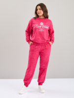 Костюм с брюками КБфл-90М/варенка-фуксия-п
