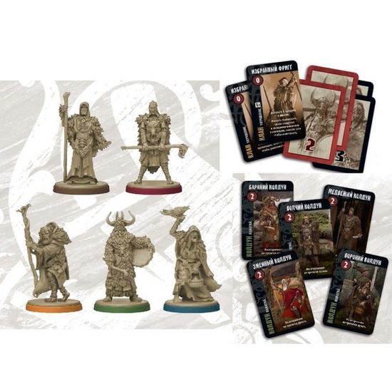 Настольная игра Кровь и ярость Колдуны Мидгарда
