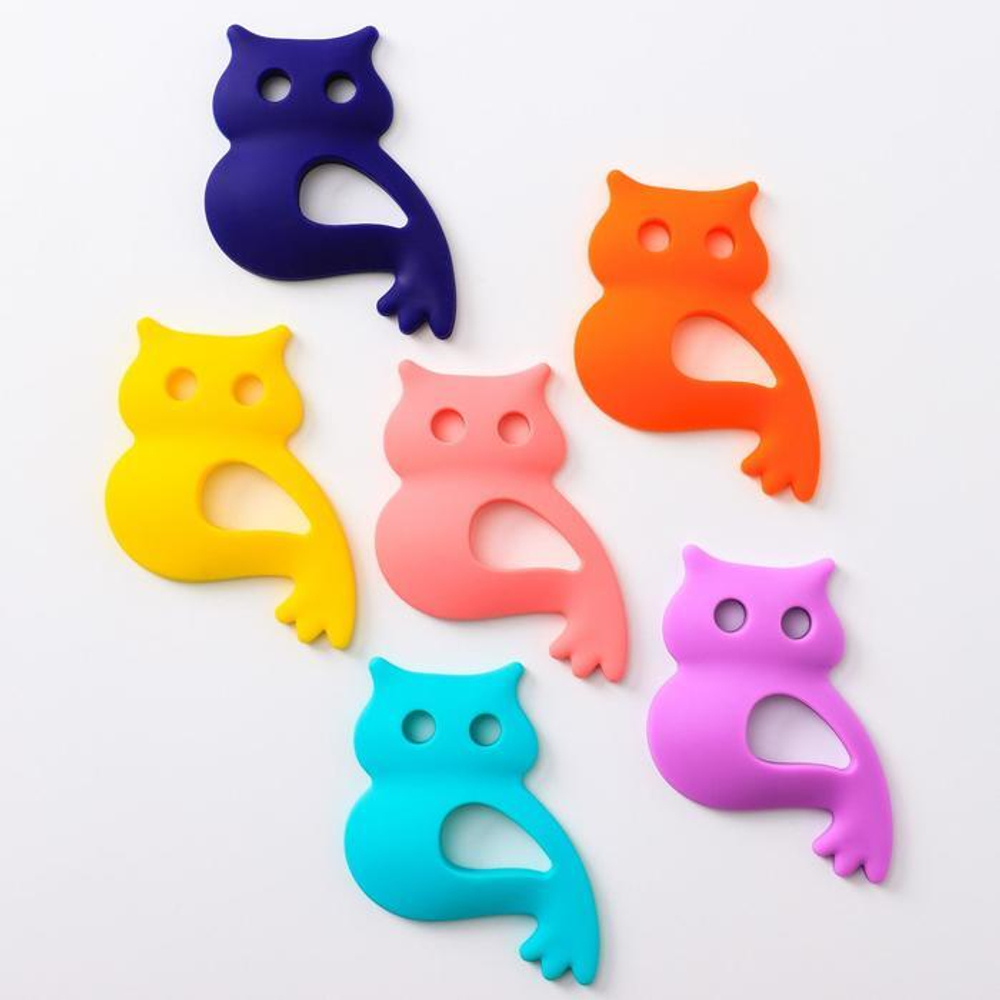2825363 Прорезыватель силиконовый «Совушка», цвет МИКС