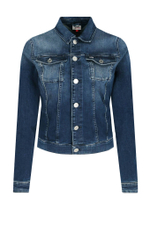 джинсовая куртка vivianne Tommy Jeans - голубой(DW0DW09219)