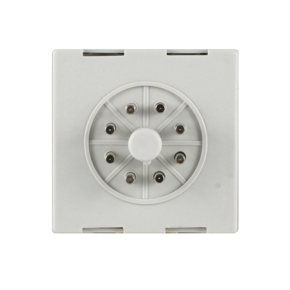 Температурный контроллер INNOCONT с аналоговым управлением, 48х48х82 мм,вход Pt100, 0...400C, выход реле, ON/OFF, 230VAC, электросоединение под розетку 8pin