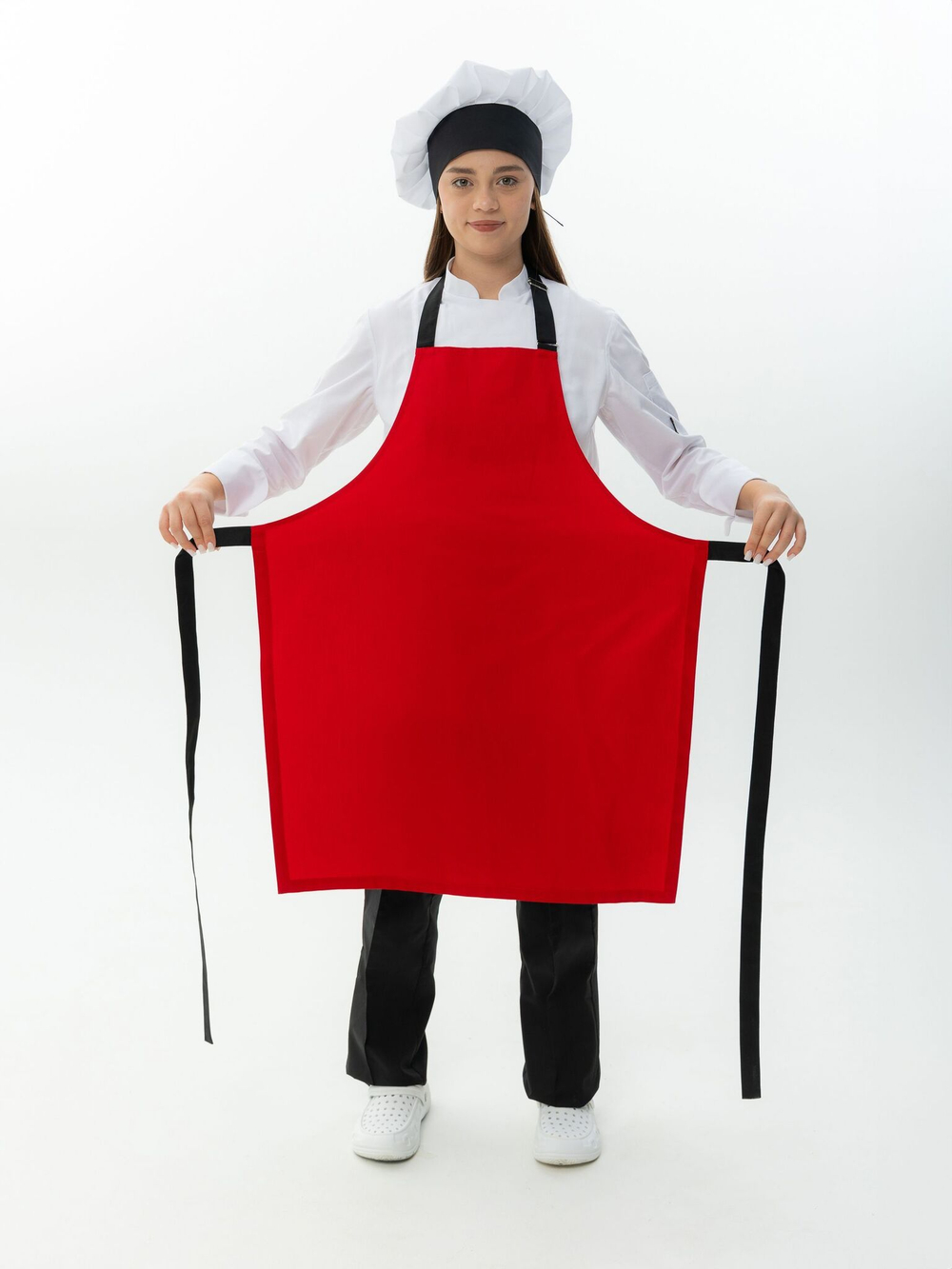 Фартук с грудкой "КУХНЯ"