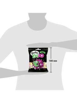 Маршмеллоу Бон Пари Duo очень кислые В Кубе 100 г * 3 шт