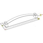 Панель прозрачная 48x6x5 см для GigaBloks 5''