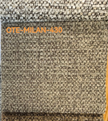 Стул М-City DISAUR Ленне (Lenne) поворотный на поворотный на 360 градусов, Латте Milan-430, Mohair-440, ткань, Черный