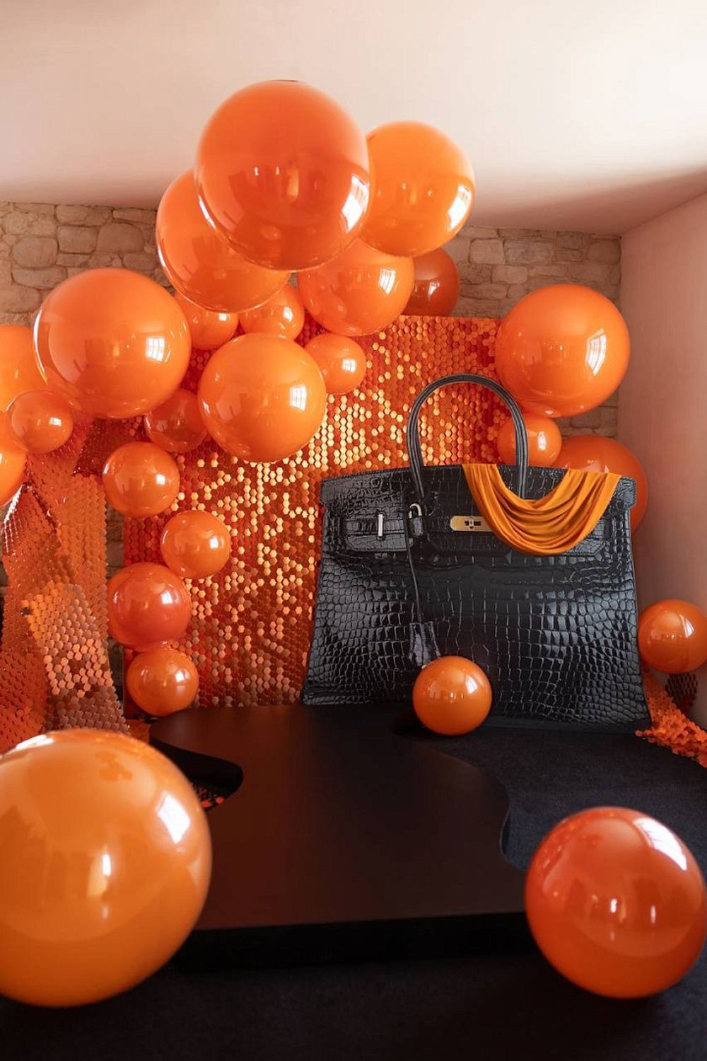 Шар (50''/127 см) Сфера, Deco Bubble (синяя упаковка), Прозрачный, Кристалл, 1 шт. в уп.