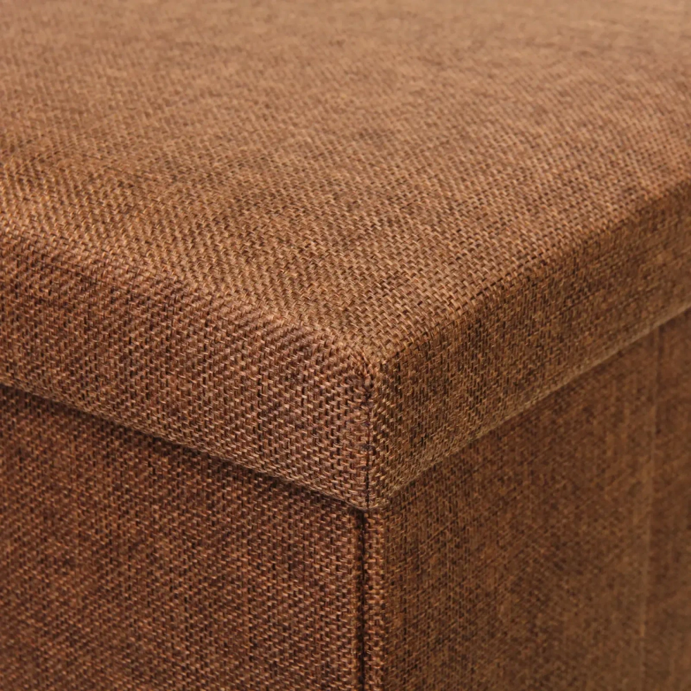 Короб для хранения вещей складной «ВЕСТА», цвет коричневый, 31*31*30.5см