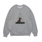 Свитшот "Цвергпинчер в понедельник"