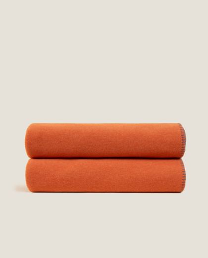 Плед Без коллекции Frati Home 160x200 Оранжевый