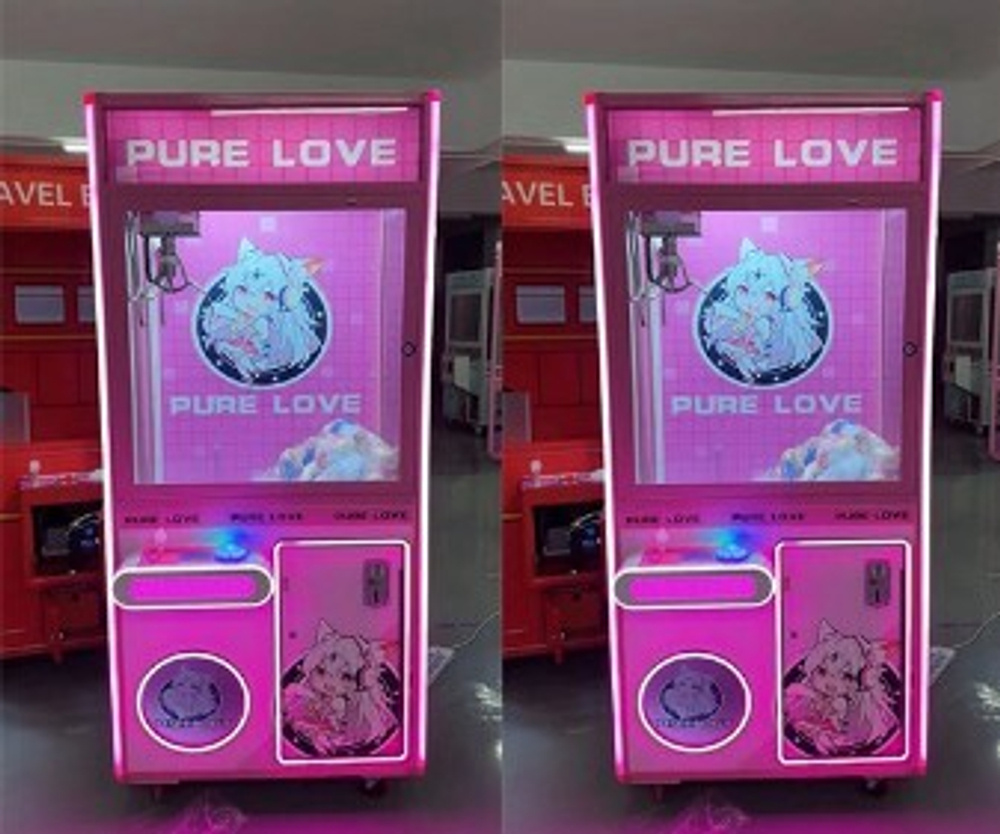 Автомат с игрушками PURE LOVE CAT STAR DOLL MACHINE