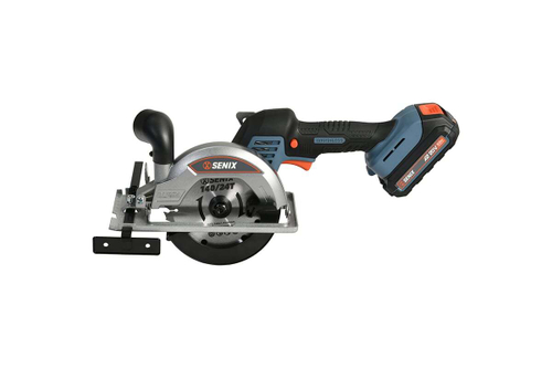 Пила циркулярная аккумуляторная SENIX PSCX2-M4-EU, 1акб, зу